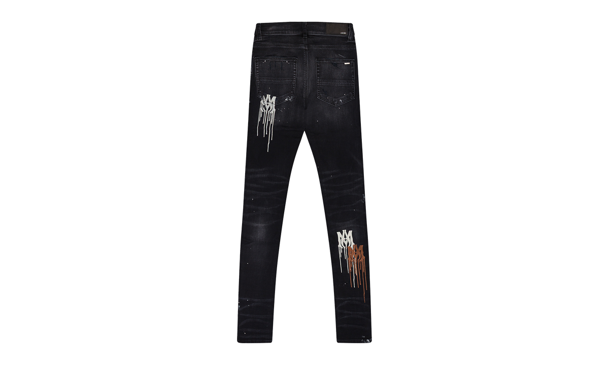 Amiri MA Drip Jeans "Aged Black" SS22MDS025 023