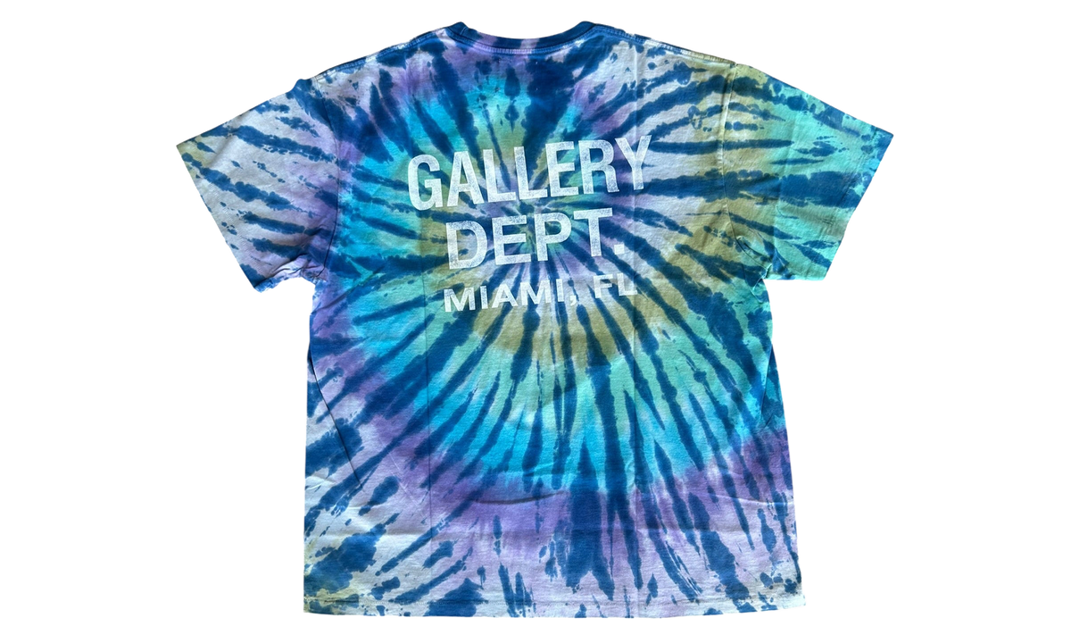 Gallery Dept Marina Tie-Dye Miami Exclusive Logo T-Shirt "Multicolor" GD322