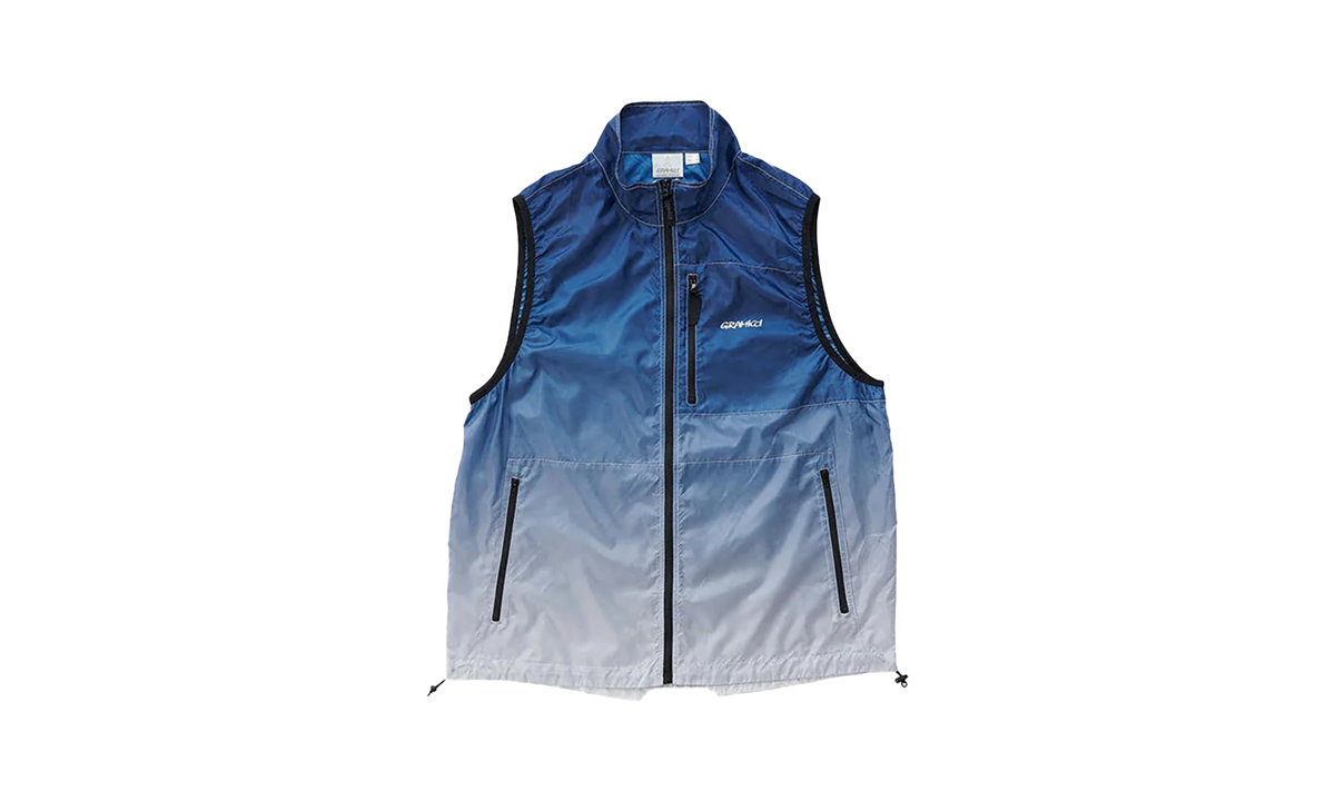 Gramicci LT. Ripstop Wind Vest "Gradation Blue" G5SM J058 GM469