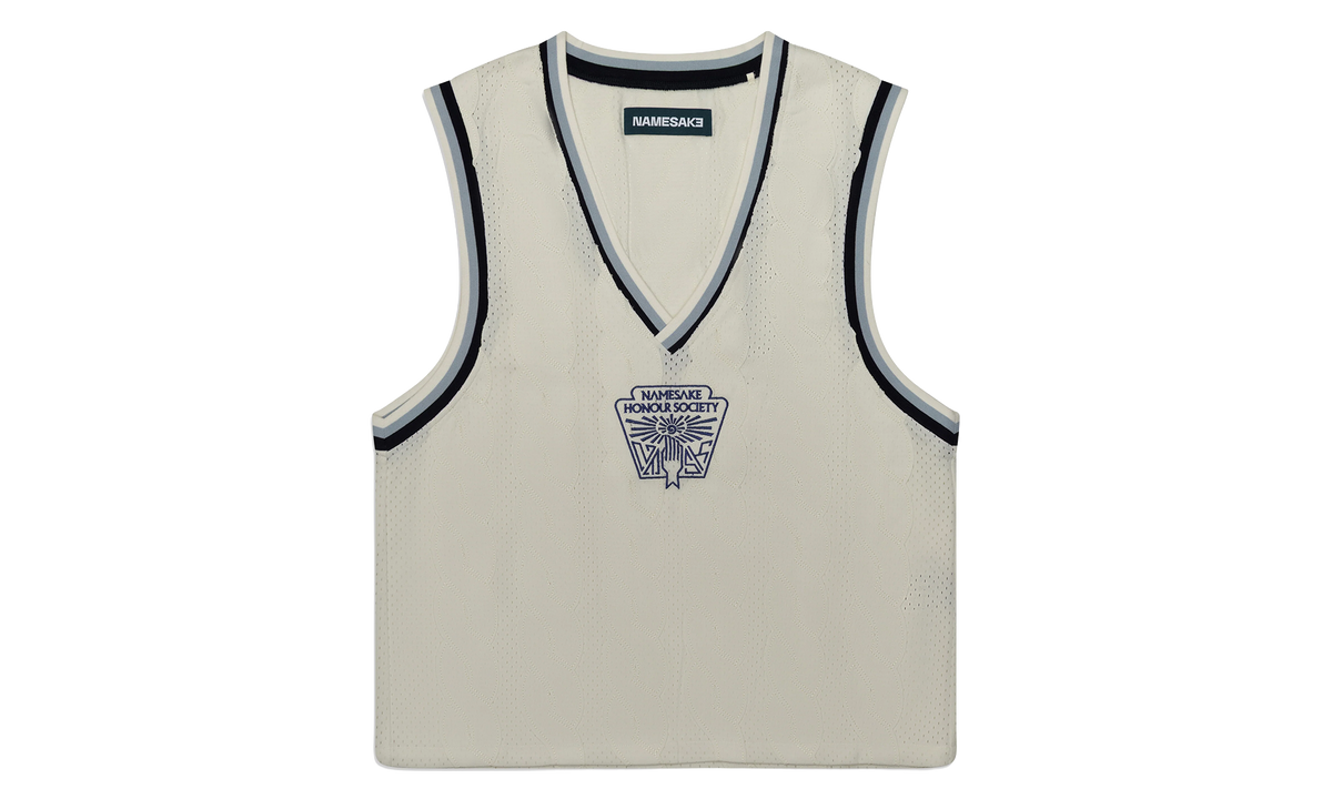 NAMESAKE Twofold Sport Vest "White" N3SS26N3VS01CC