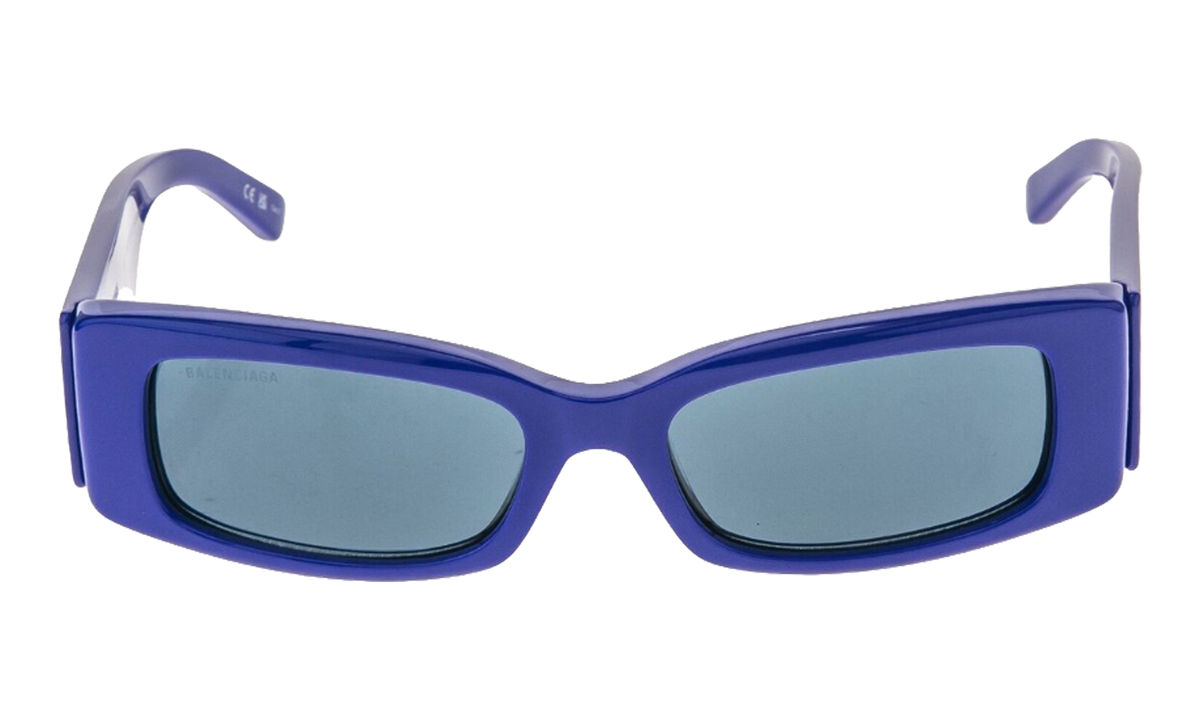 Balenciaga Square Sunglasses "Blue" 889652443973