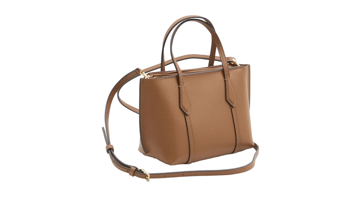 Tory Burch Mini Tote Bag "Autumn Brown" 177404 200