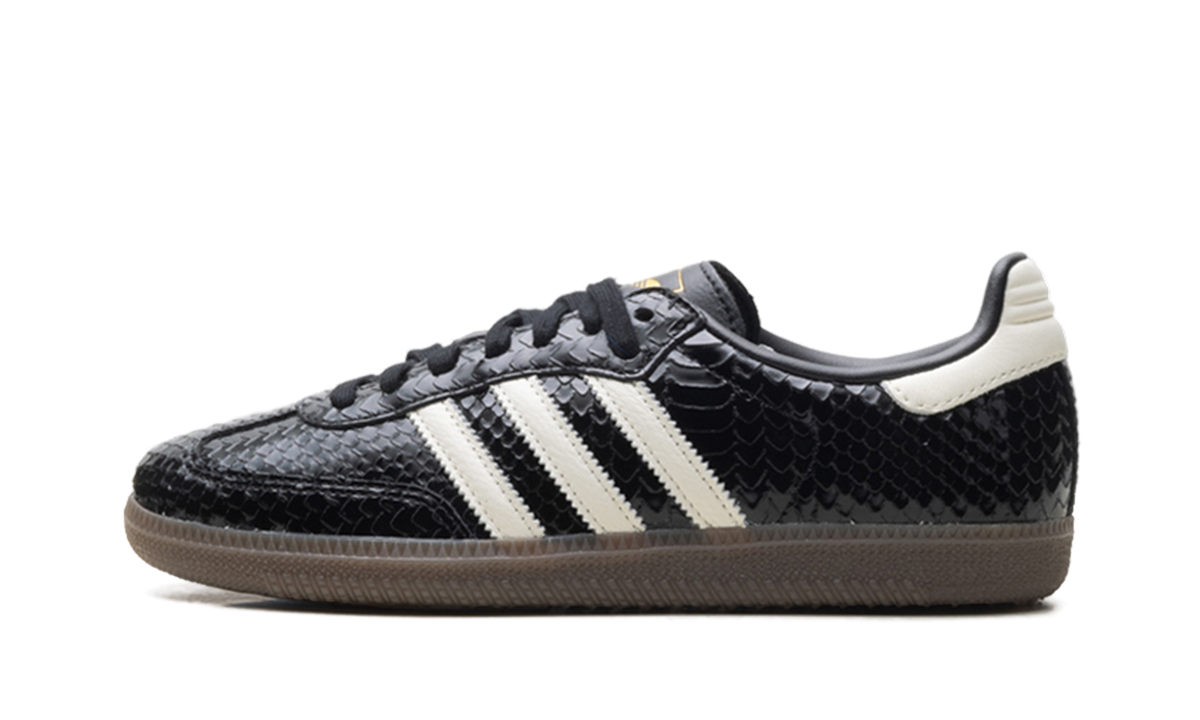 Adidas Samba OG WNNS "Patent Snakeskin Black Off White" IH9015