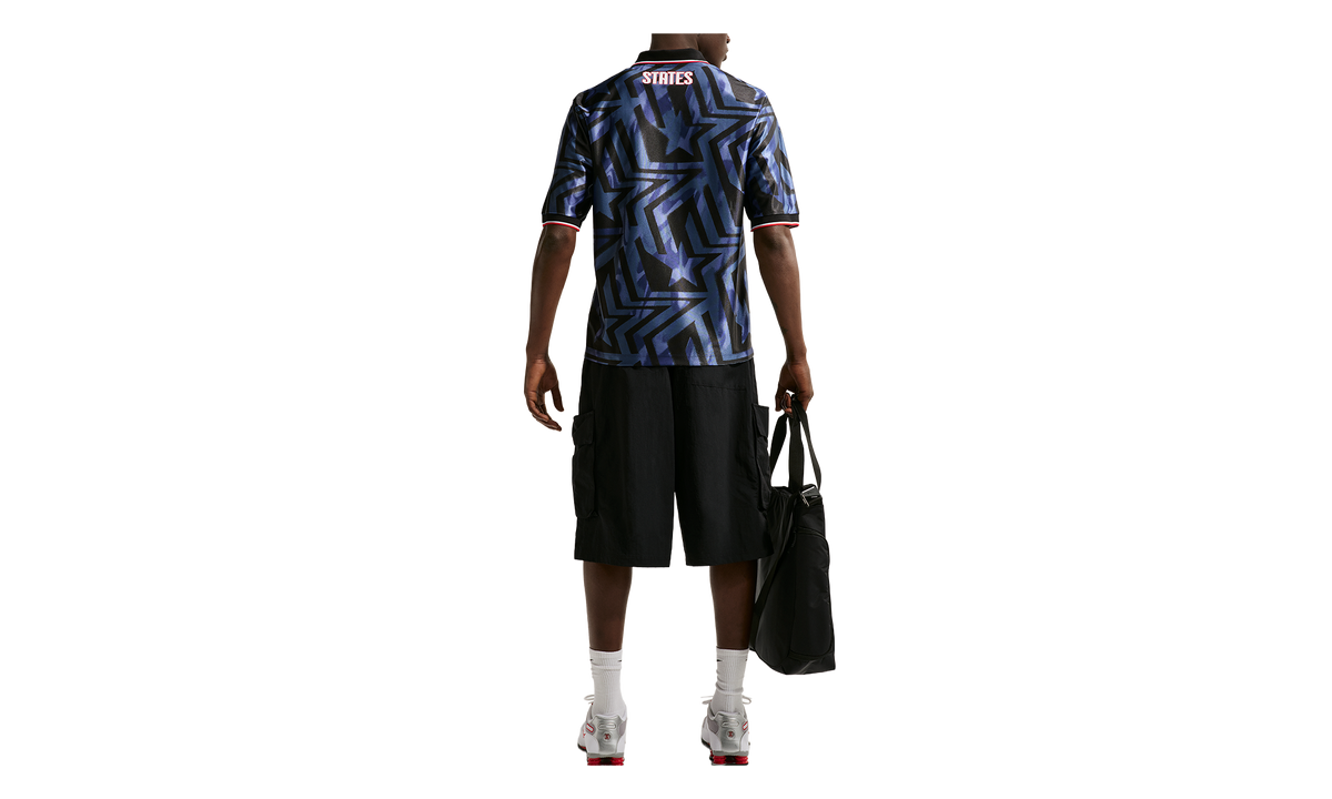Nike USMNT Energy Dri-FIT Short-Sleeve Soccer Top "Midnight Navy / University Red" IH1870 410