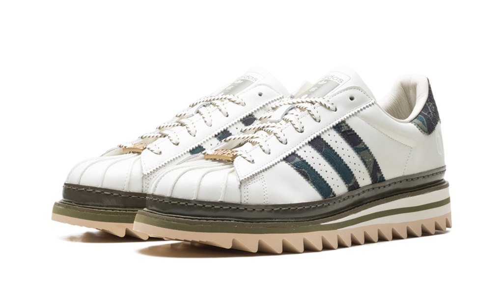 Adidas Superstar "CLOT x Bape - Off White" KJ1473