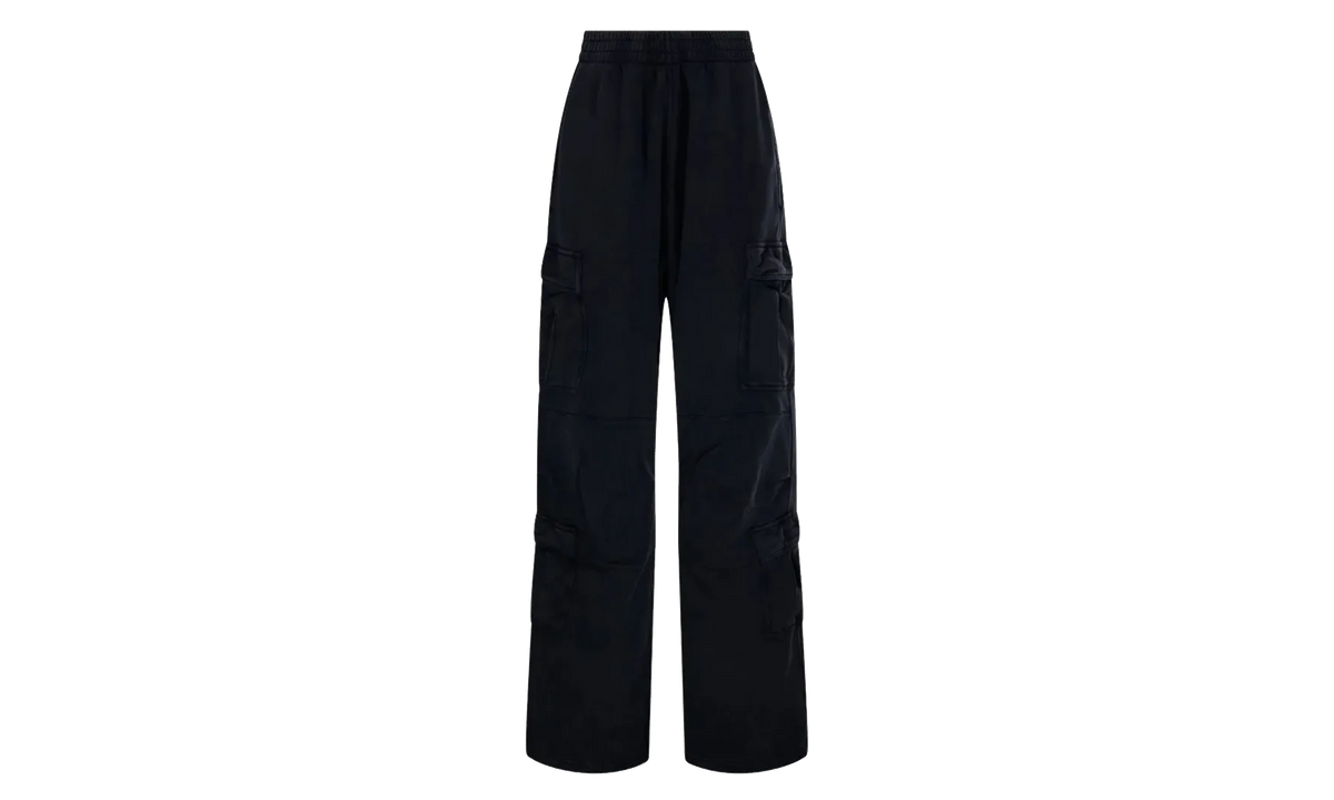 Balenciaga Regular Cargo Pants WMNS "Faded Washed Black" 858158 TSVK6 1041