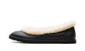 Ugg Zora Leather Ballet Flat WMNS "Black" 1178450 BLK