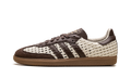 Adidas Samba OG WMNS "Basketweave Cream White Earth Strata" IH9373