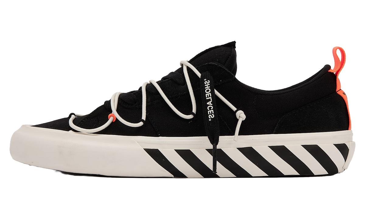 OFF-WHITE L/AB Tape Vulcanized Sneakers "Black / White" OF05816001