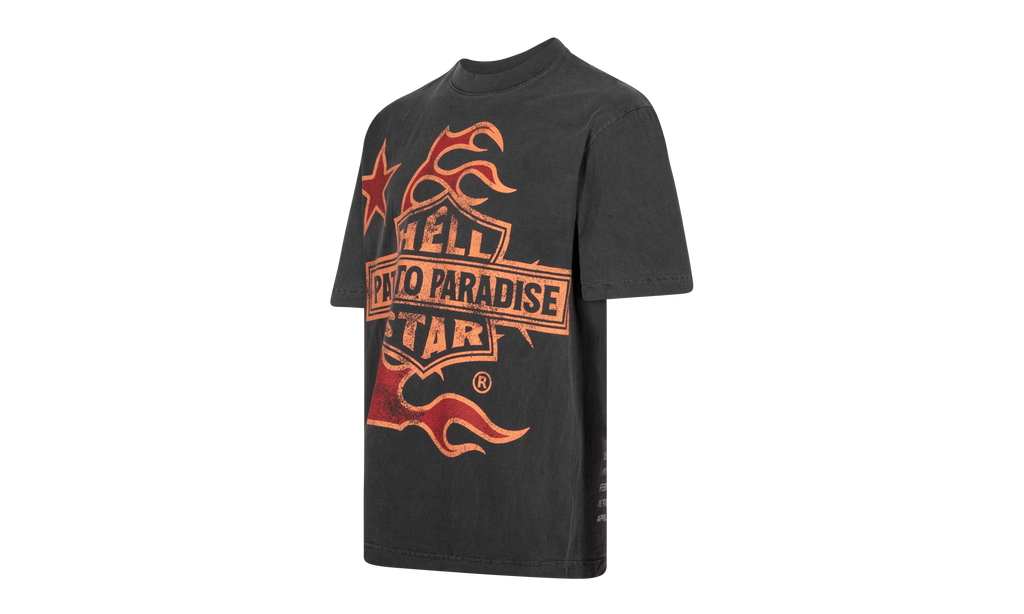 Hellstar Biker T-Shirt "Black" HSR022