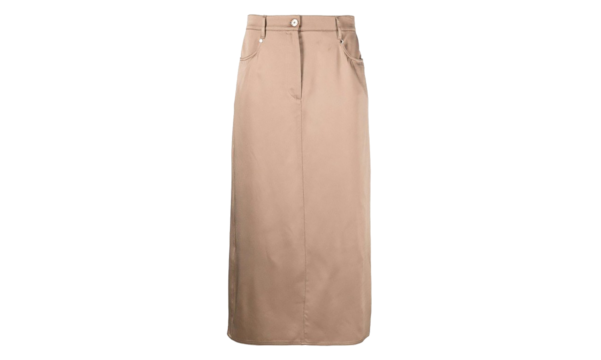 Brunello Cucinelli Straight Midi Skirt WMNS "Sand Dune" BRUN1513