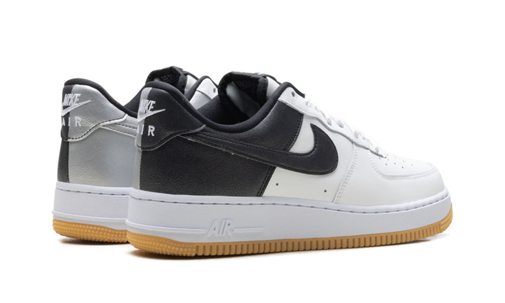 Nike Air Force 1 Low '07 LV8 "White Black Metallic Silver" IB6847 100