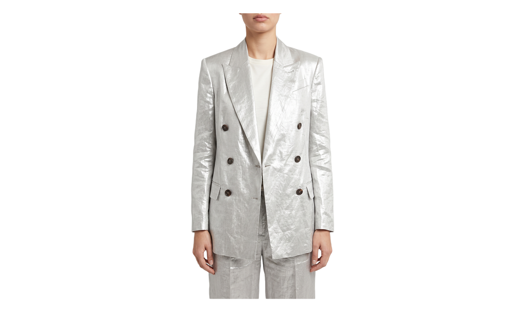 Brunello Cucinelli Linen Suit WMNS "Silver" BRUN1519