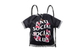 Anti Social Social Club Cute AF Drawstring Bag "FW21 - BLACK" ASSCFW21 012