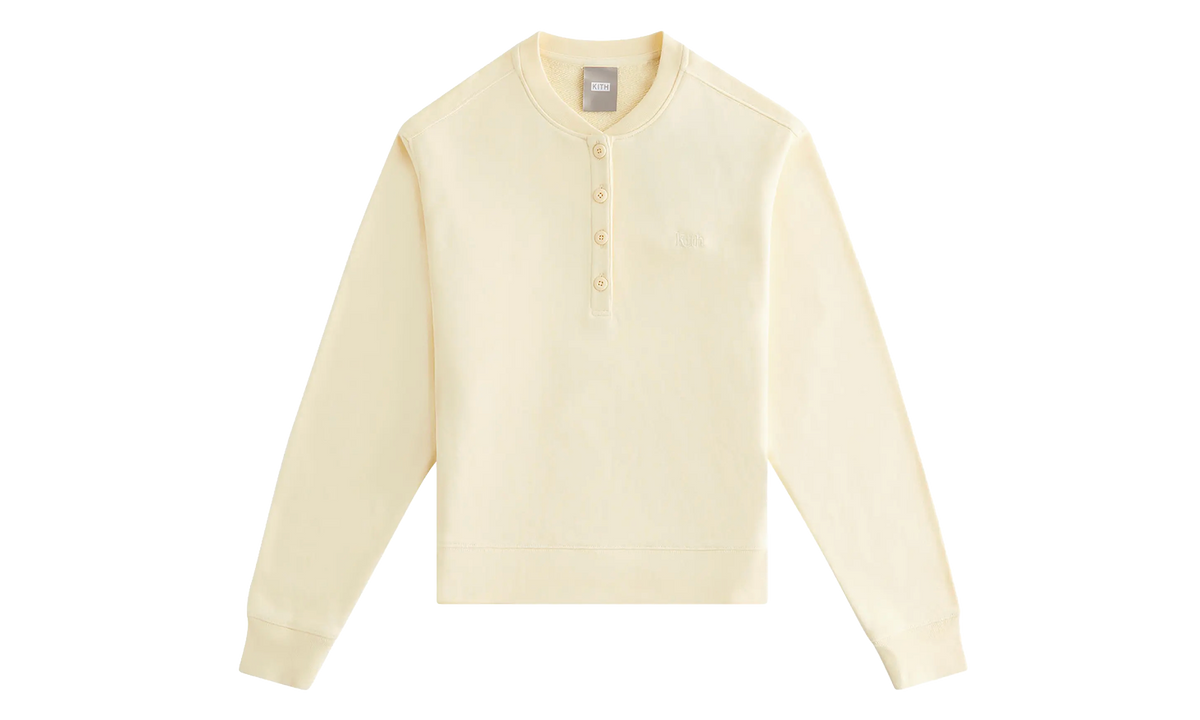 Kith Asher Henley Sweatshirt WMNS "Vital" KHW030224 709