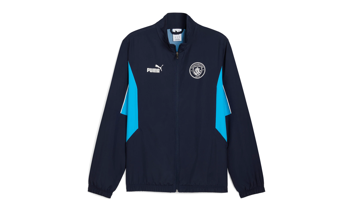 Puma MCFC FTBLARCHIVE JACKET "Blue" 779131 73