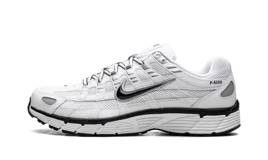 Nike P-6000 "White Metallic Silver Black" CD6404 107