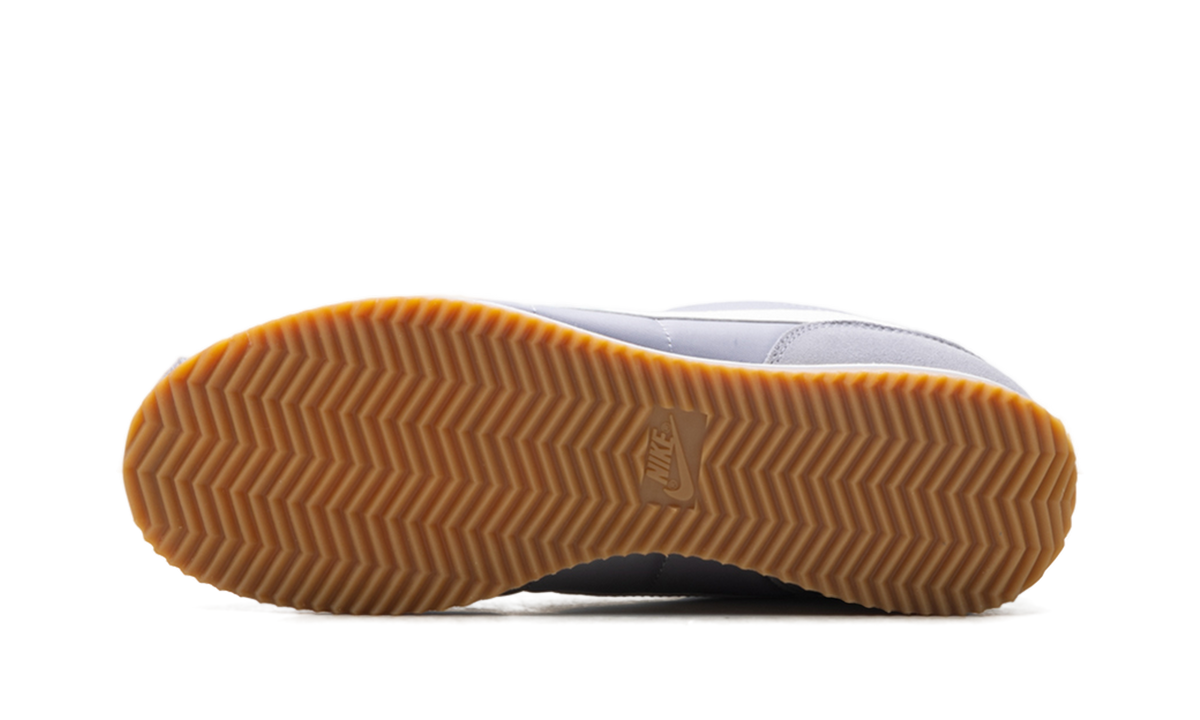 Nike Cortez Textile WMNS "Cement Grey Gum Light Brown Safety Orange Sail" DZ2795 005
