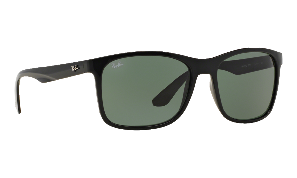 Rayban Square Sunglasses "Polished Black" RB4232-601-71_57