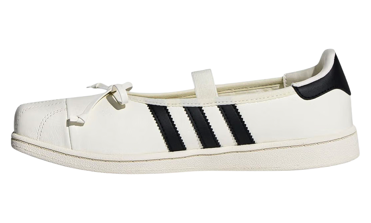 Adidas Superstar Square Toe Ballet WMNS "JENNIE Off White Black" LB3786