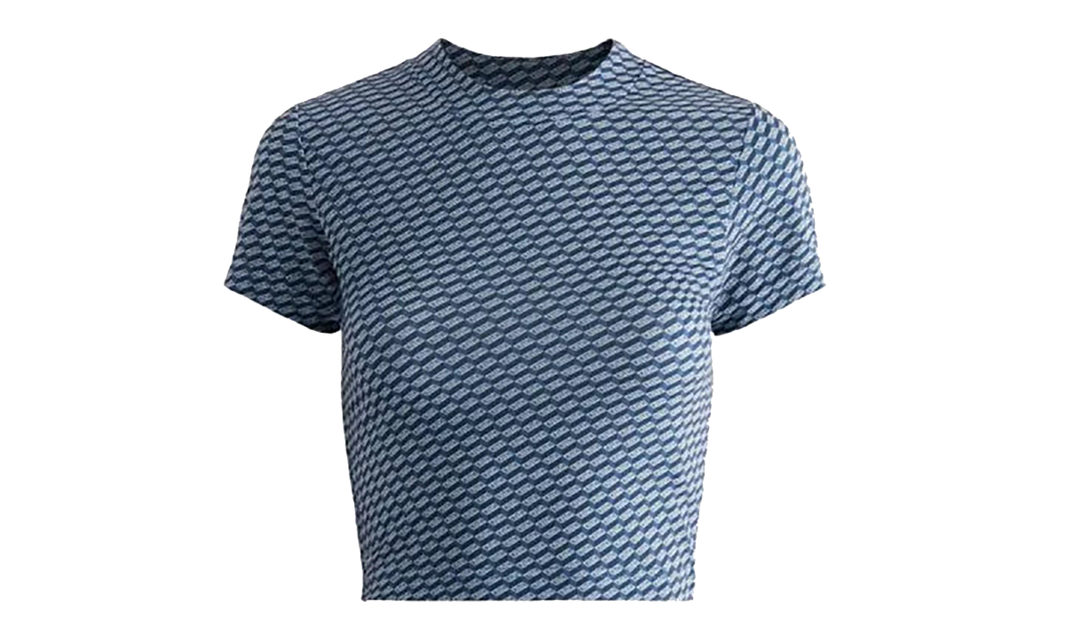 Mulberry Sheer Monogram Tee WMNS "Navy" KITH205