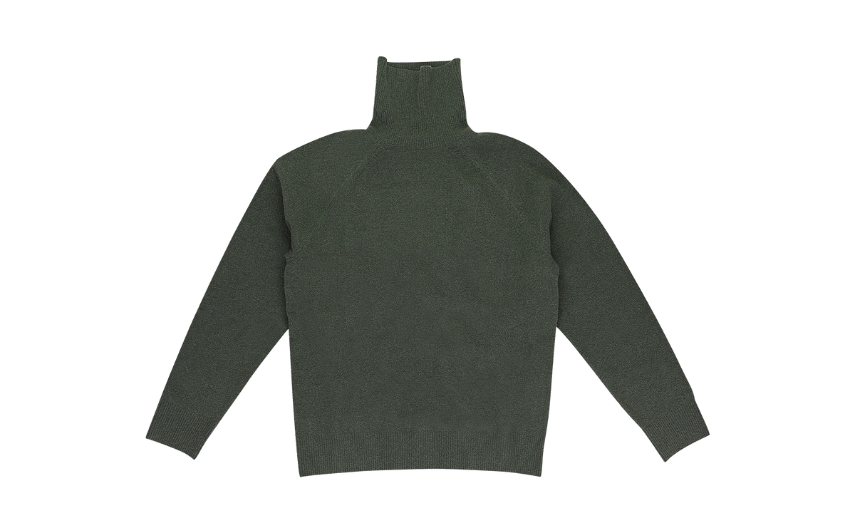 Aime Leon Dore BOILED WOOL TURTLENECK SWEATER "Green" ALD MTPS 0087