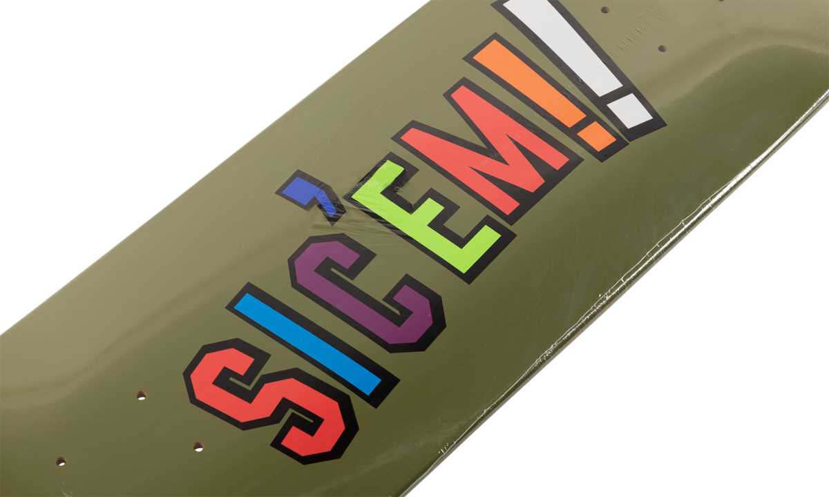 Supreme WTAPS Sic'em! Skateboard "FW21" SU11220