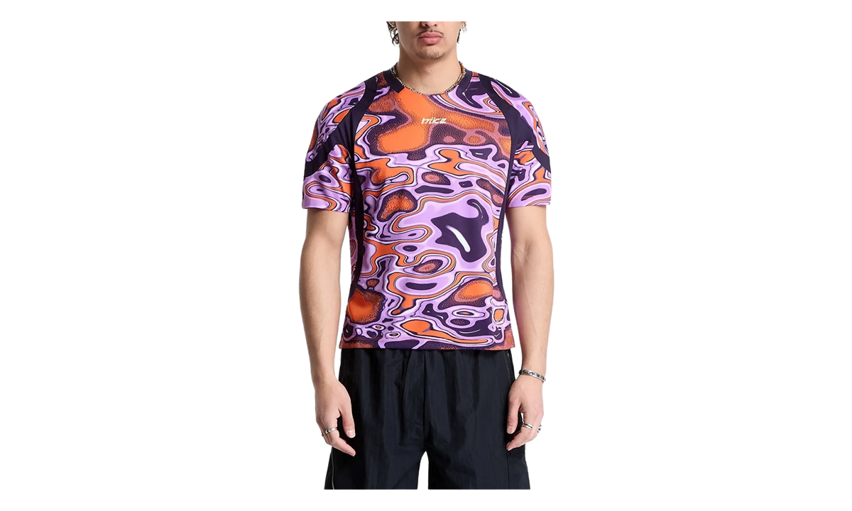 Nike Project F.R.O.G. Liquify Short-Sleeve Top "Total Orange / Purple Dynasty / Tangerine Tint" IF4247 803