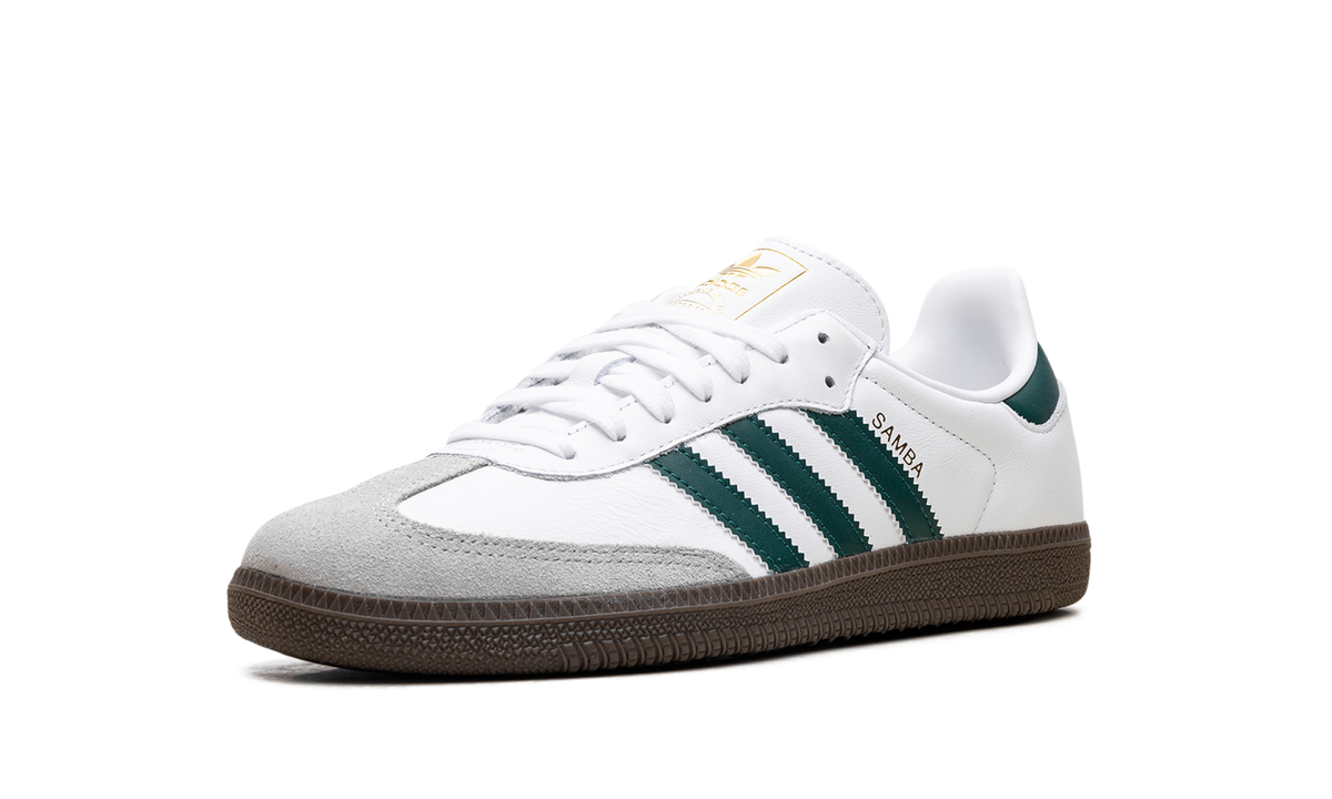Adidas Samba OG "Cloud White Collegiate Green" JH8797