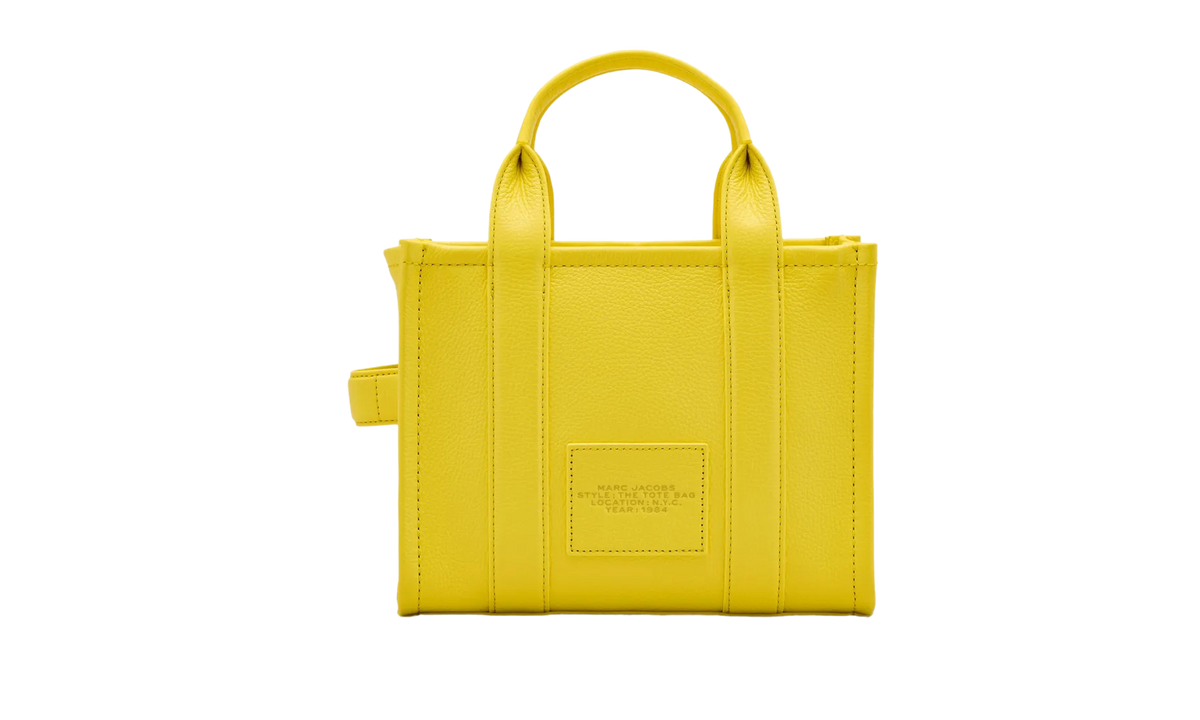 Marc Jacobs The Small Leather Tote Bag "Daisy Yellow" H009L01SP21 790