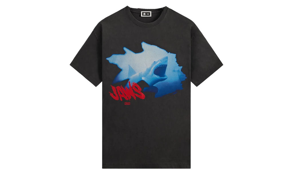 Kith JAWS Shipwreck Vintage Tee "Black" khm034220 001