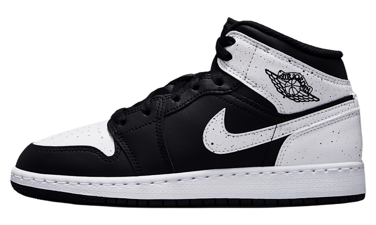 Jordan 1 Mid GS "Black White" IX3526 010