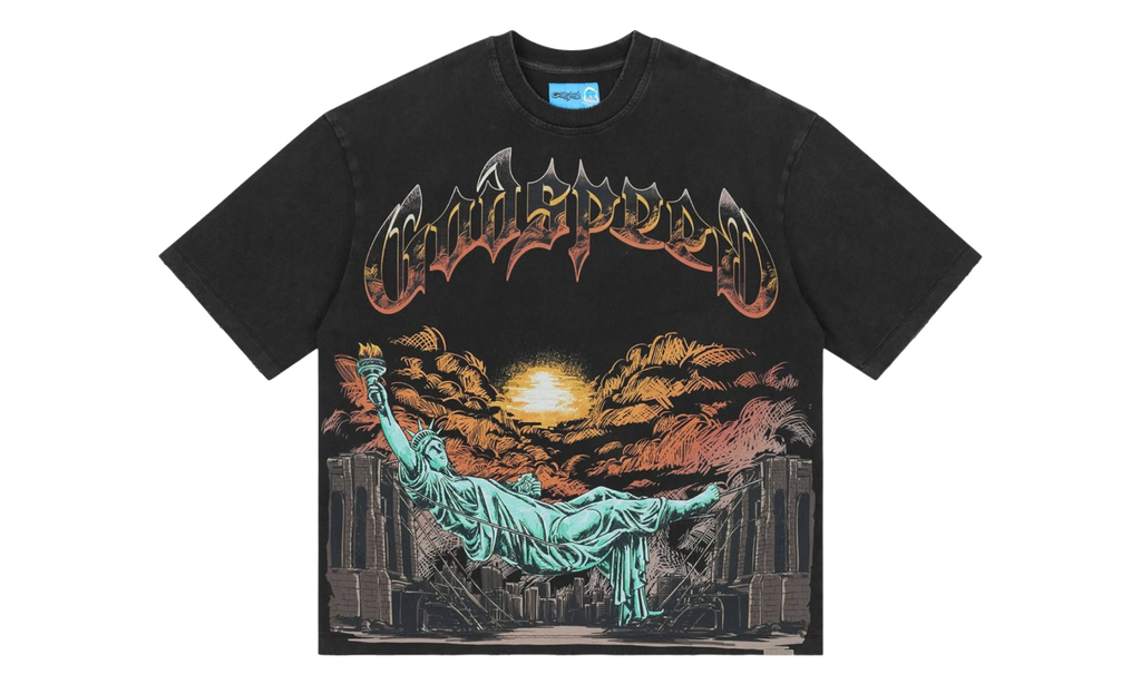 Godspeed New York Burnt Bridges II NG T-Shirt "Black" GS495