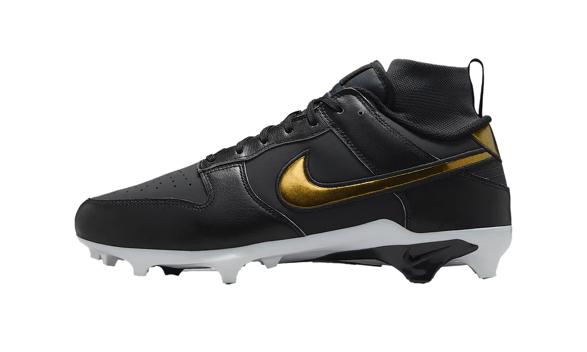 Nike Alpha Menace Dunk Cleats "Black / Off Noir" HV6923 001