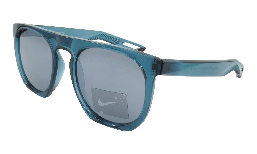 Nike Flatspot XXII Sunglasses "Worn Blue / Mystic Hibiscus / Grey / silver Flash" DV2258 494