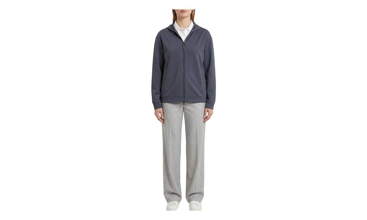 Brunello Cucinelli Zip Hoodie WMNS "Night Sky" BRUN1516