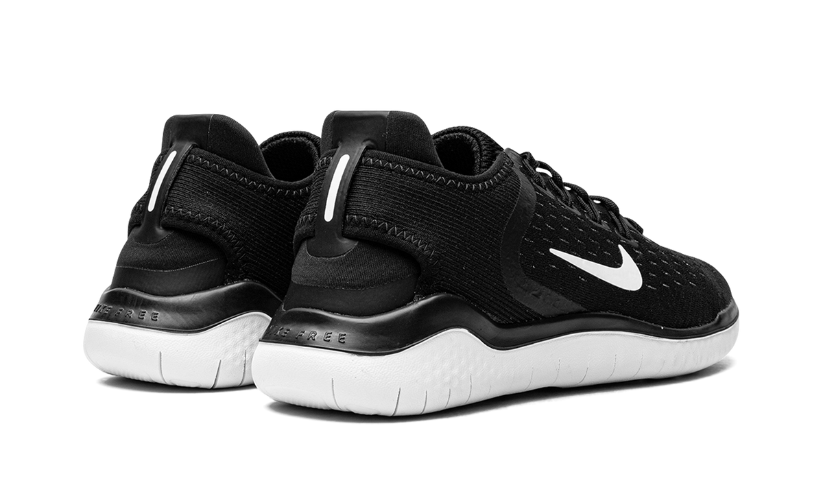 Nike FREE RN 2018 MNS WMNS "BLACK WHITE" 942837 001