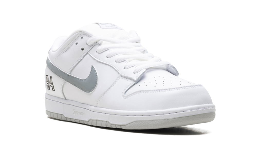 Nike SB Dunk Low "Supreme - White" HQ8487 100
