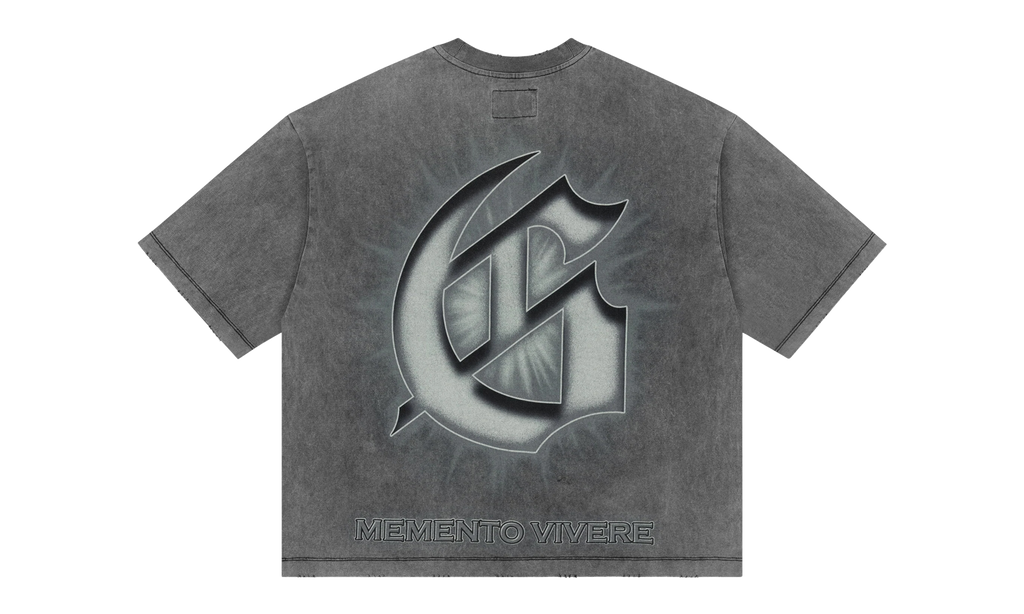 Godspeed New York Borrowed Time Tee "Grey Wash" GS673