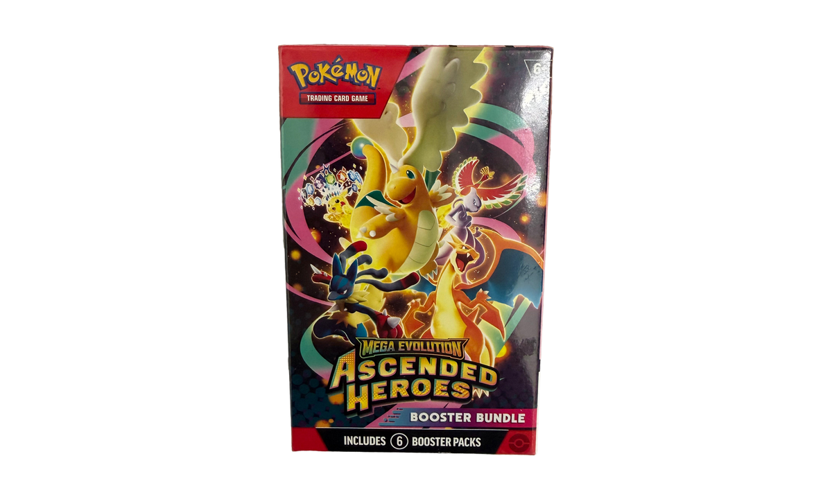Pokemon Mega Evolution Ascended Heroes Booster Bundle "Sealed 6 Pack - 2026" POKE002