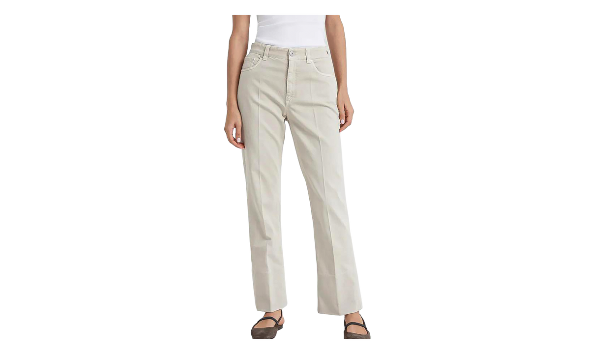 Brunello Cucinelli Straight-Leg Trousers WMNS "Ivory" BRUN1339