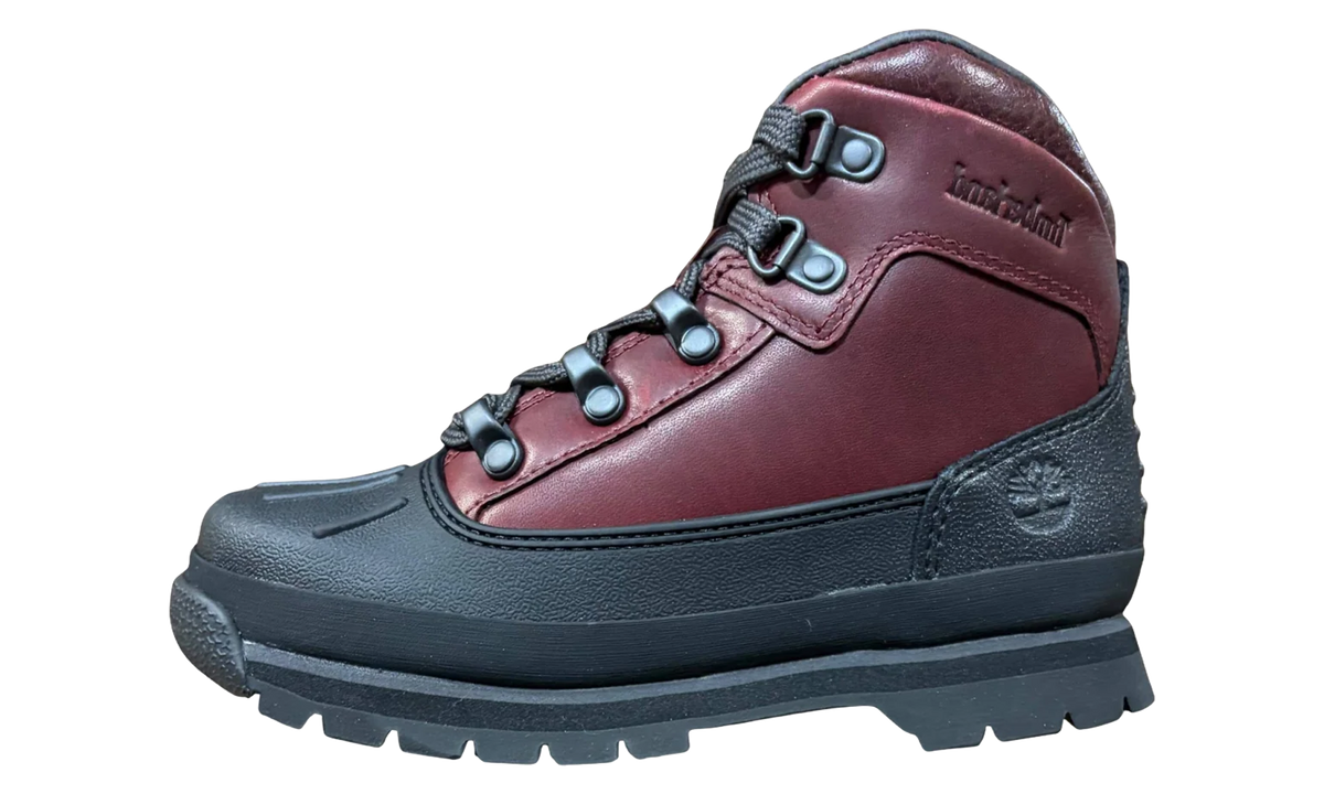 TIMBERLAND Euro Hiker Shell-Toe Waterproof Boot GS "Burgundy" TB0A1RFS