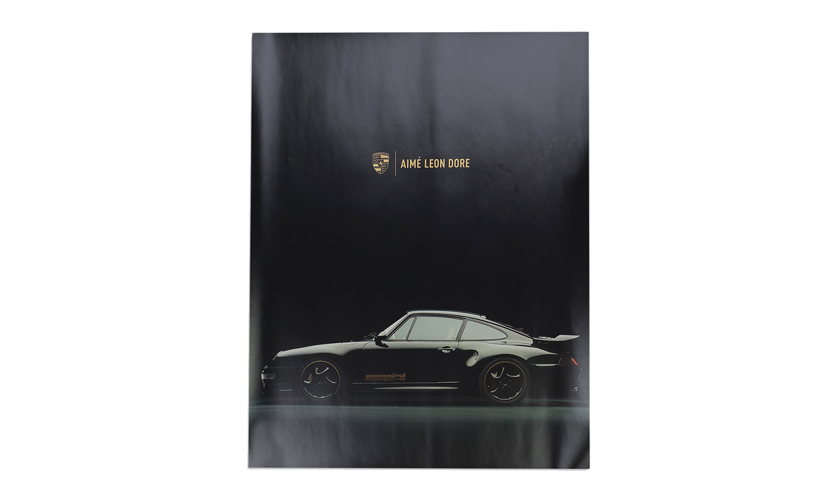 Aime Leon Dore Porsche 993 Turbo Poster "Multicolor" ALD OACC 0005
