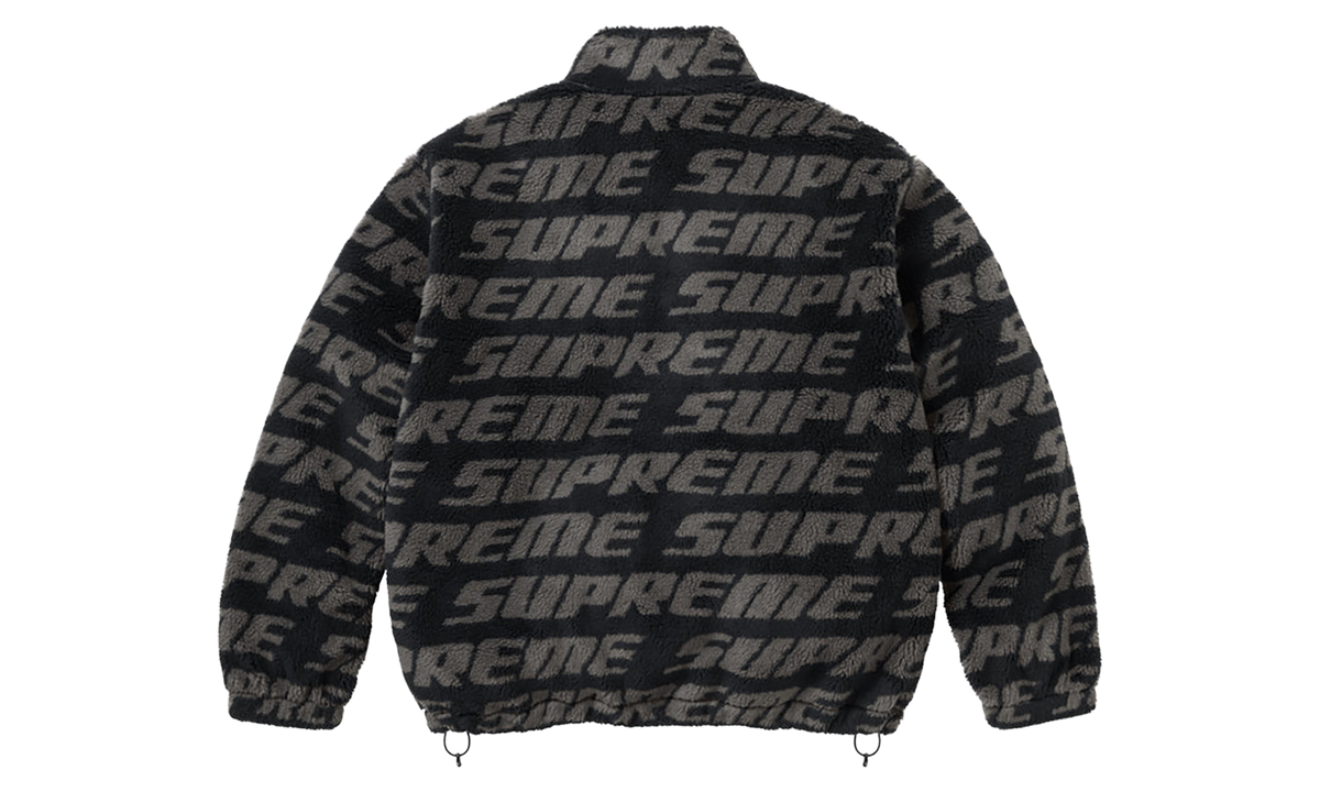 SUPREME Repeat Jaquard Fleece Jacket "FW26 - Black" SU28444