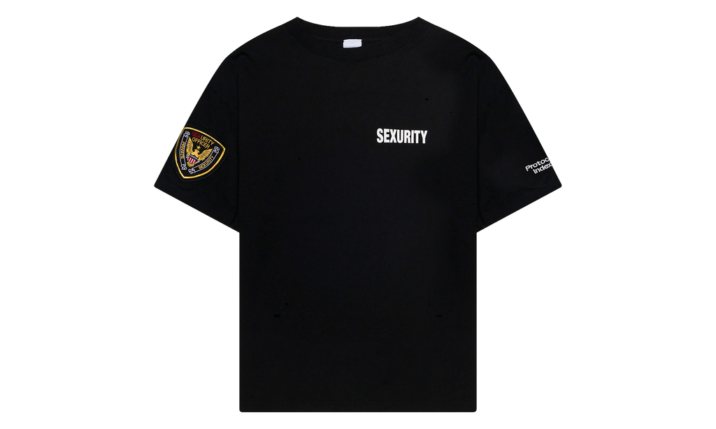 PROTOCOL INDEX Sexurity Washed T-Shirt "Black" PI00033