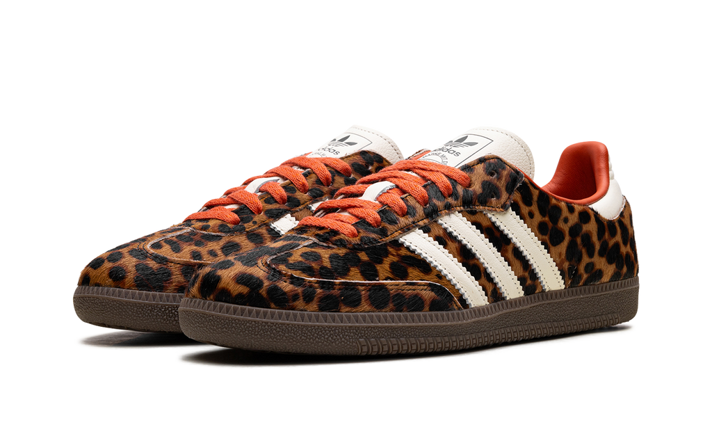 Adidas Samba OG WMNS "Leopard / Cream Orange" JI2734