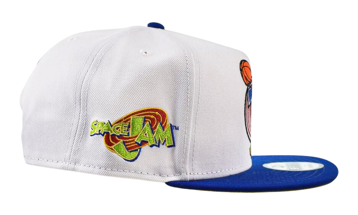 New Era 9FIFTY A-Frame Space Jam 30th Anniversary Daffy Duck Tune Snapback Hat "White" NE513