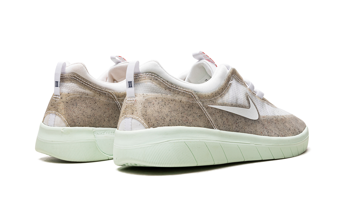 Nike Nyjah Free 2 SB "White Barely Green" DM7282 100