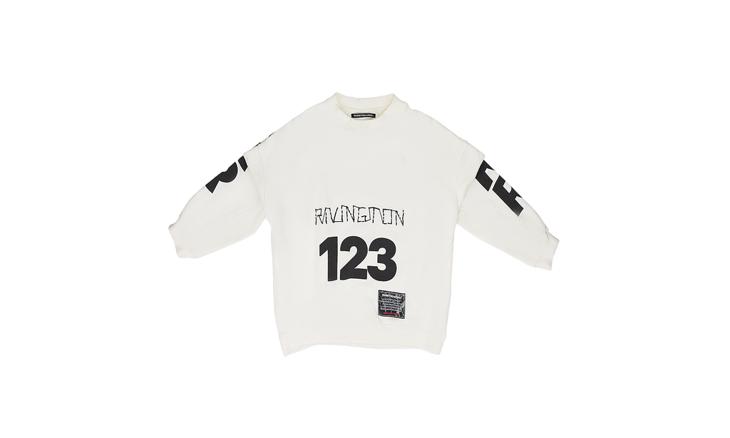 Rivington Crewneck sweatshirt "White" RTN MHDS 0001