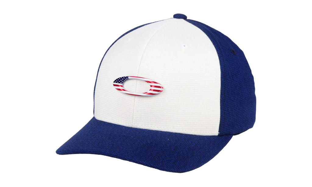 Oakley Tin Can LX 1 Fitted Cap "Navy / White" 911797LDS 612
